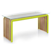 Scrivania More Plus nel colore verde