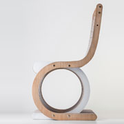 Twist Chair di Giorgio Caporaso per Lessmore