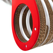 X2Chair: sedia in cartone riciclabile e sostenibile rivestita con tessuto Ecoalf| Design: Giorgio Caporaso per Lessmore