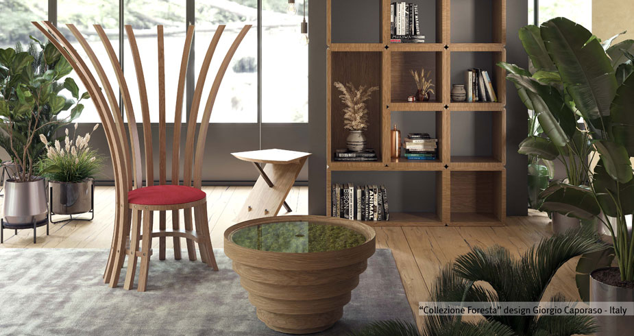 Collezione Foresta- design Giorgio Caporaso per Lessmore